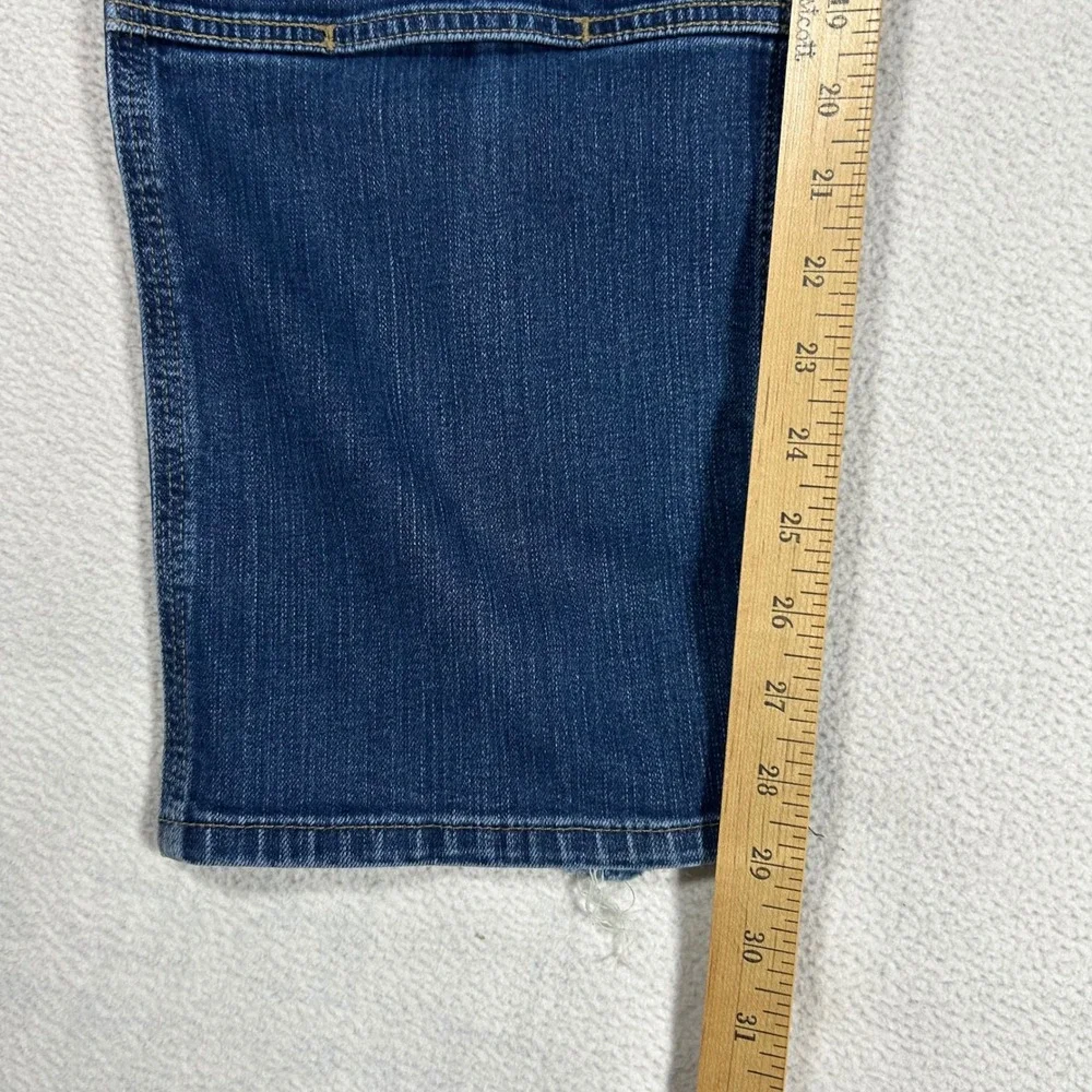 Carhartt Double Knee Denim Jeans Pants Mens 40x30 Blue Rugged Flex‎ Workwear